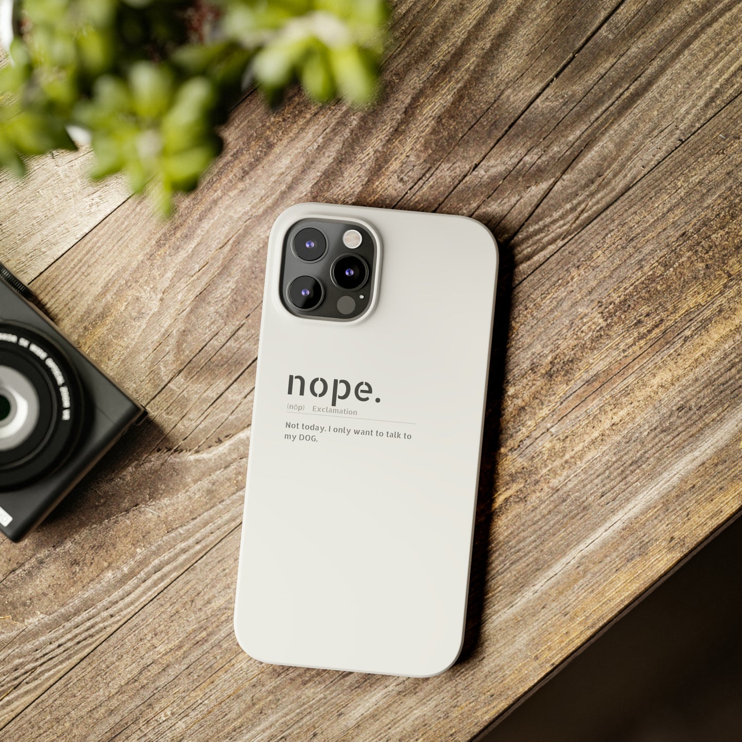 NOPE Phone Cases
