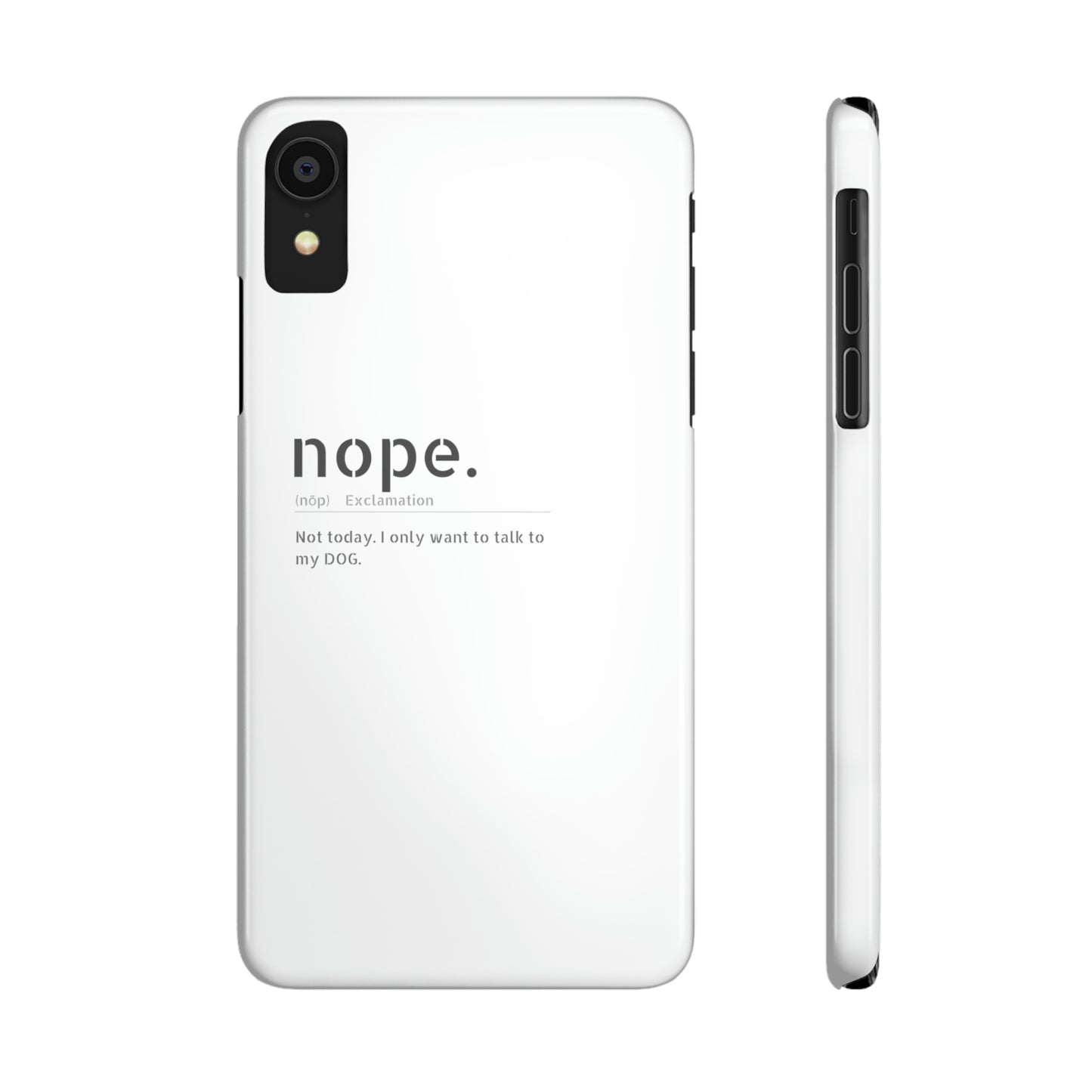 NOPE Phone Cases