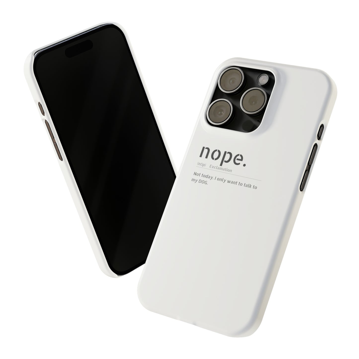 NOPE Phone Cases