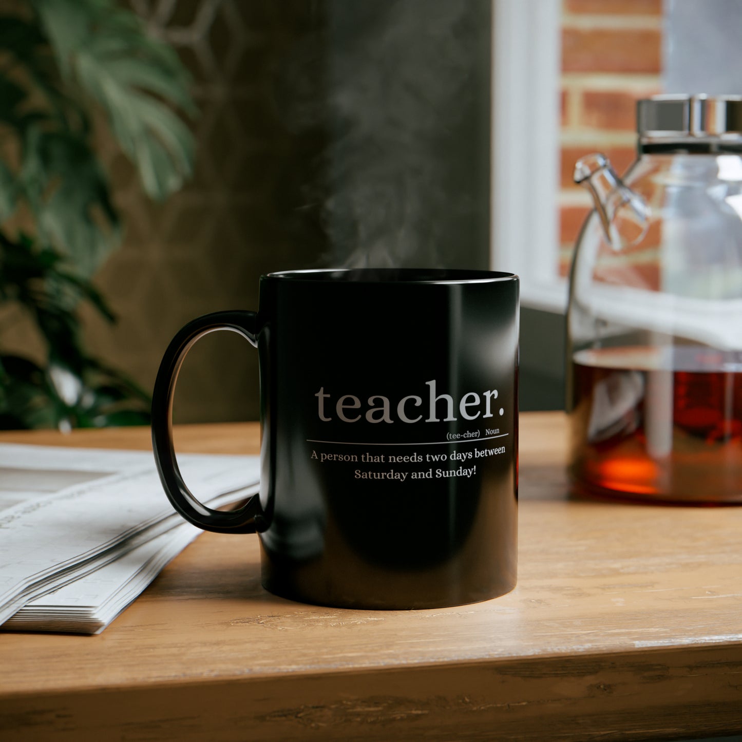 Teacher Black Mug (11oz, 15oz)