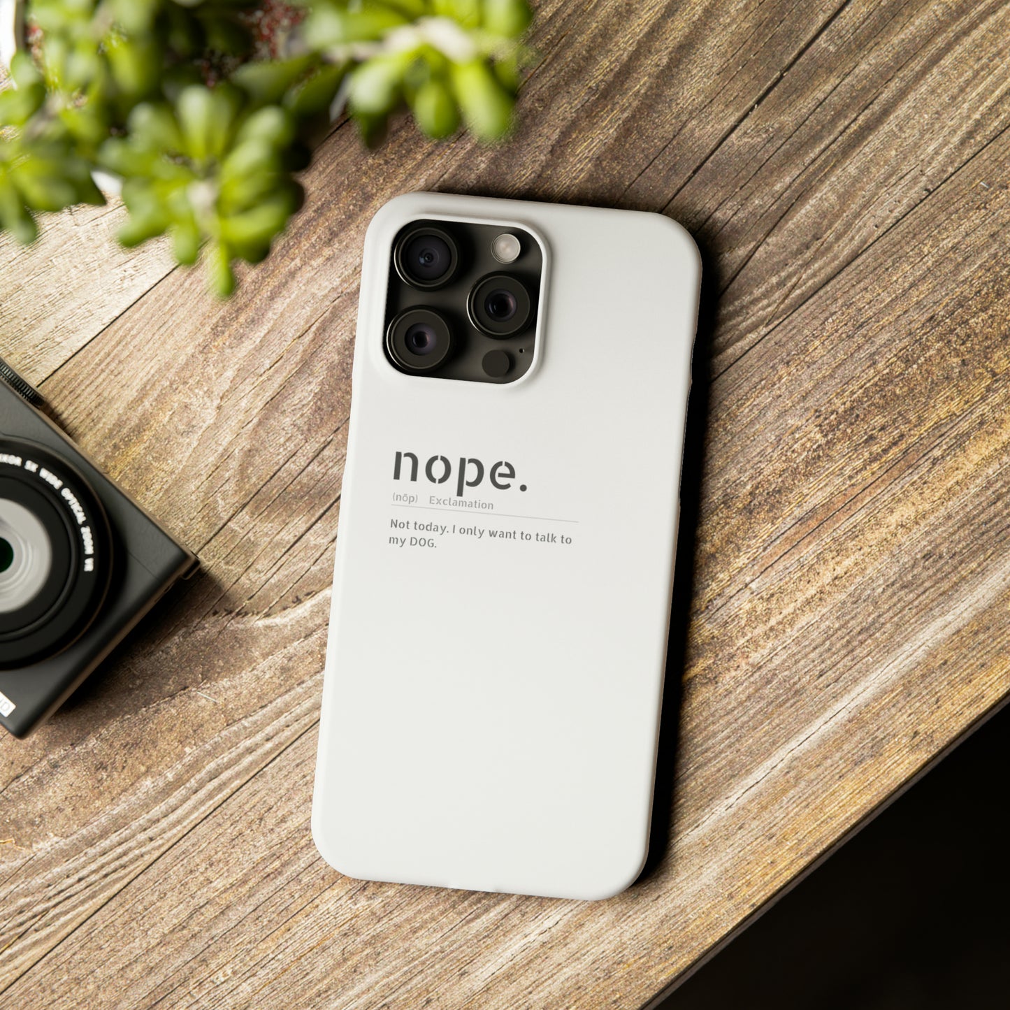 NOPE Phone Cases