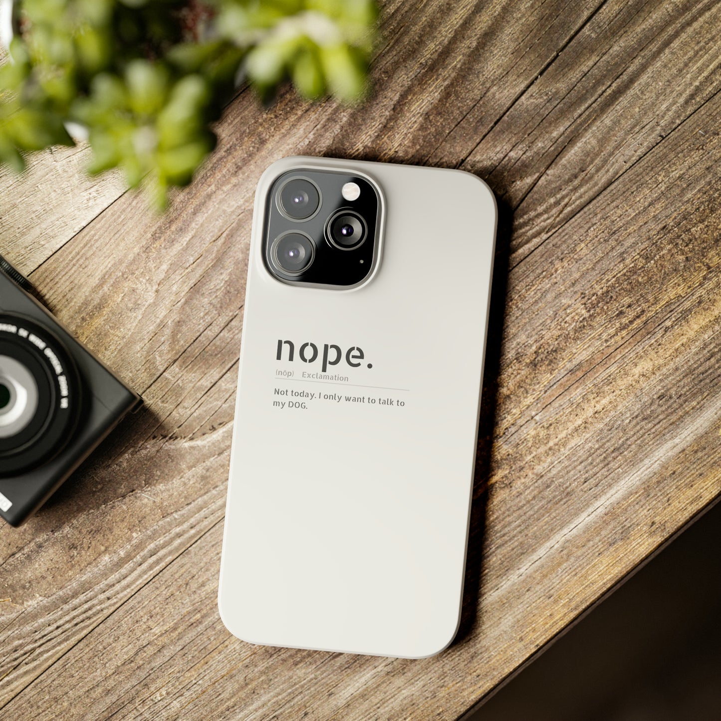 NOPE Phone Cases