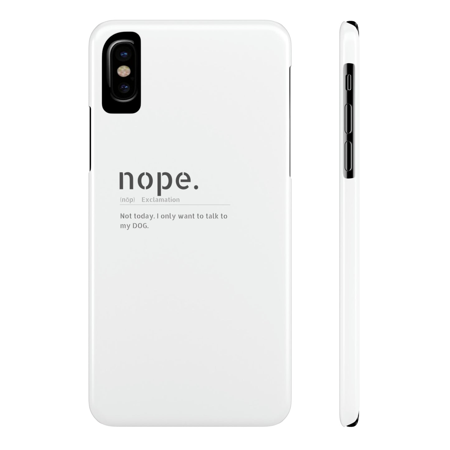 NOPE Phone Cases
