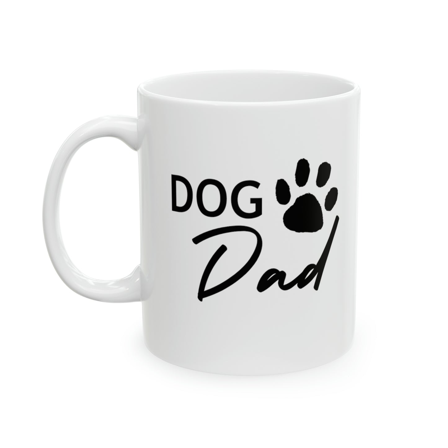 Dog Dad Ceramic Mug, 11oz