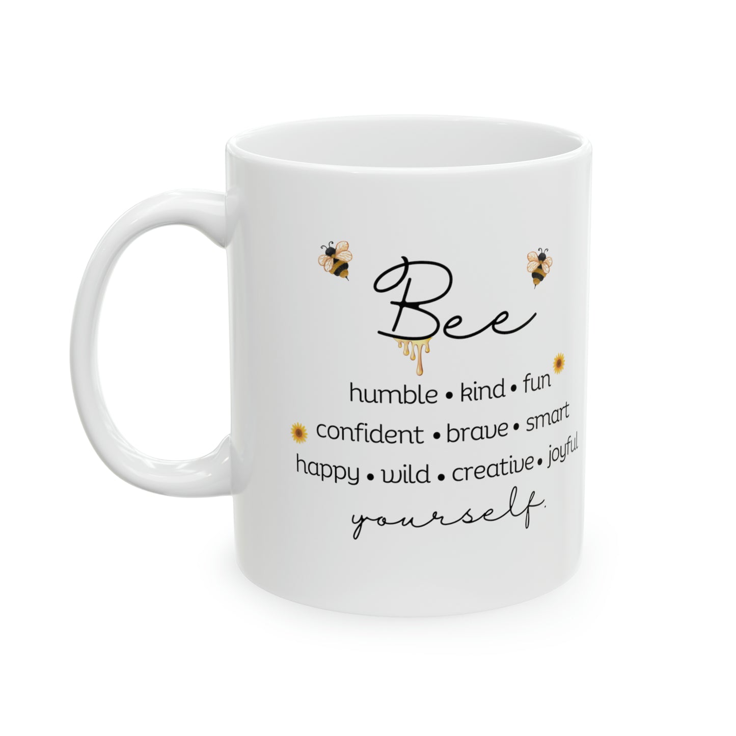 BEE Ceramic Mug, 11oz