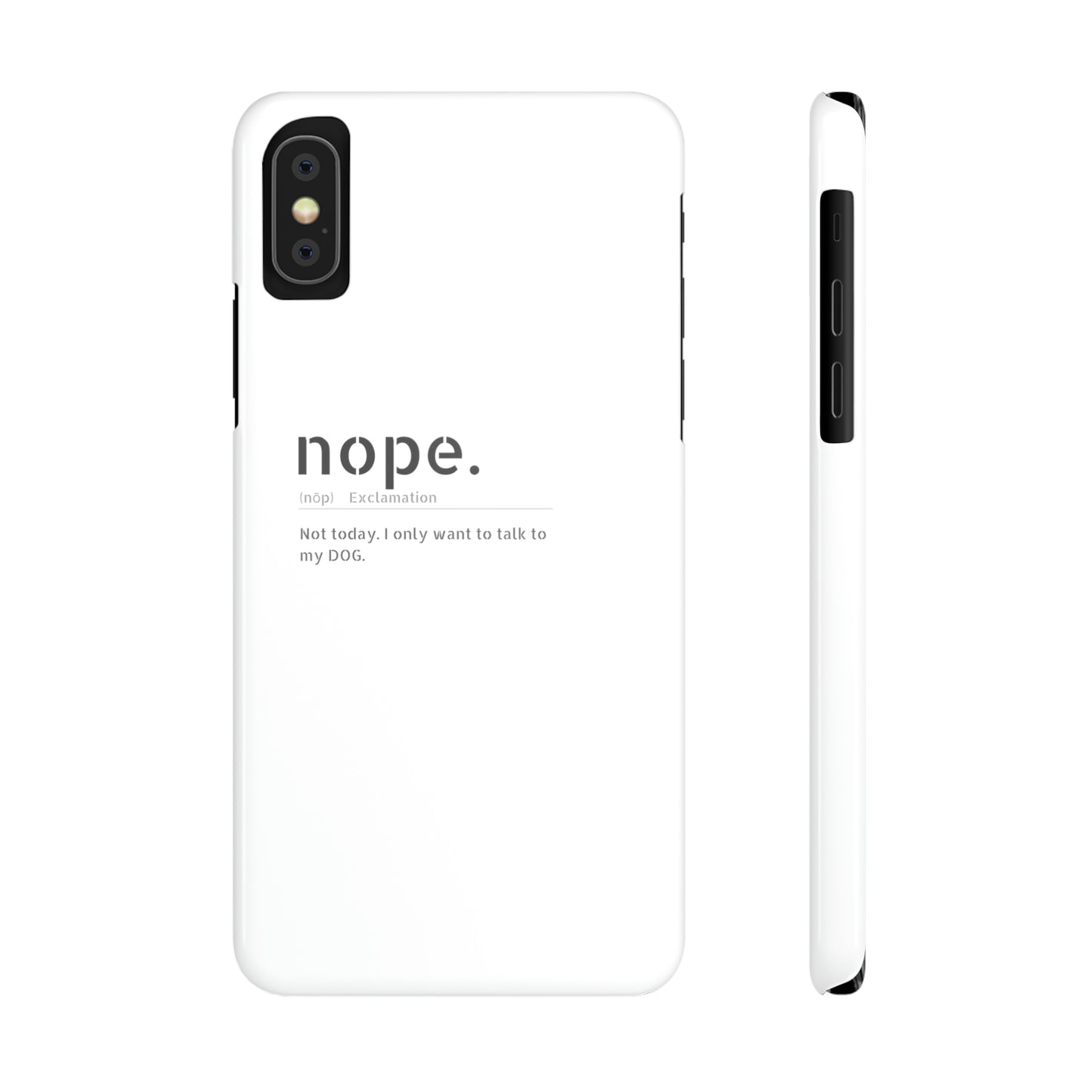 NOPE Phone Cases