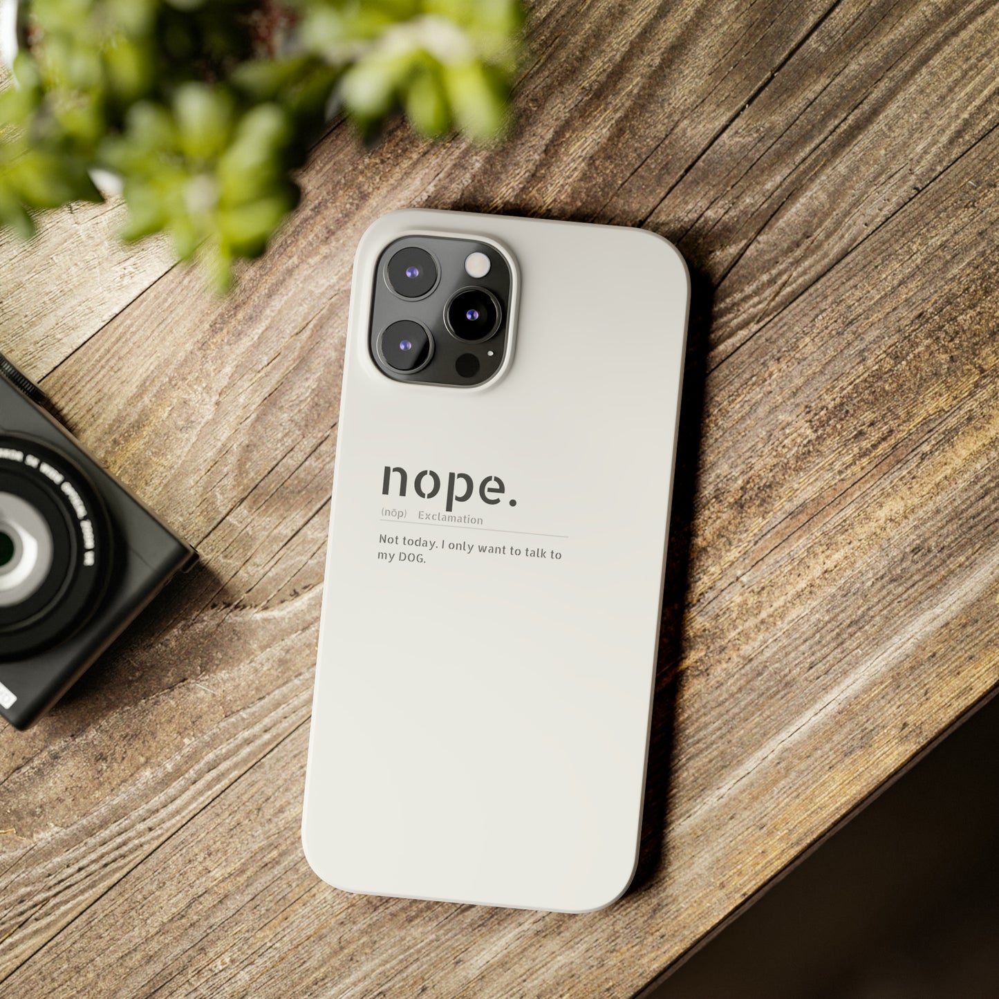 NOPE Phone Cases