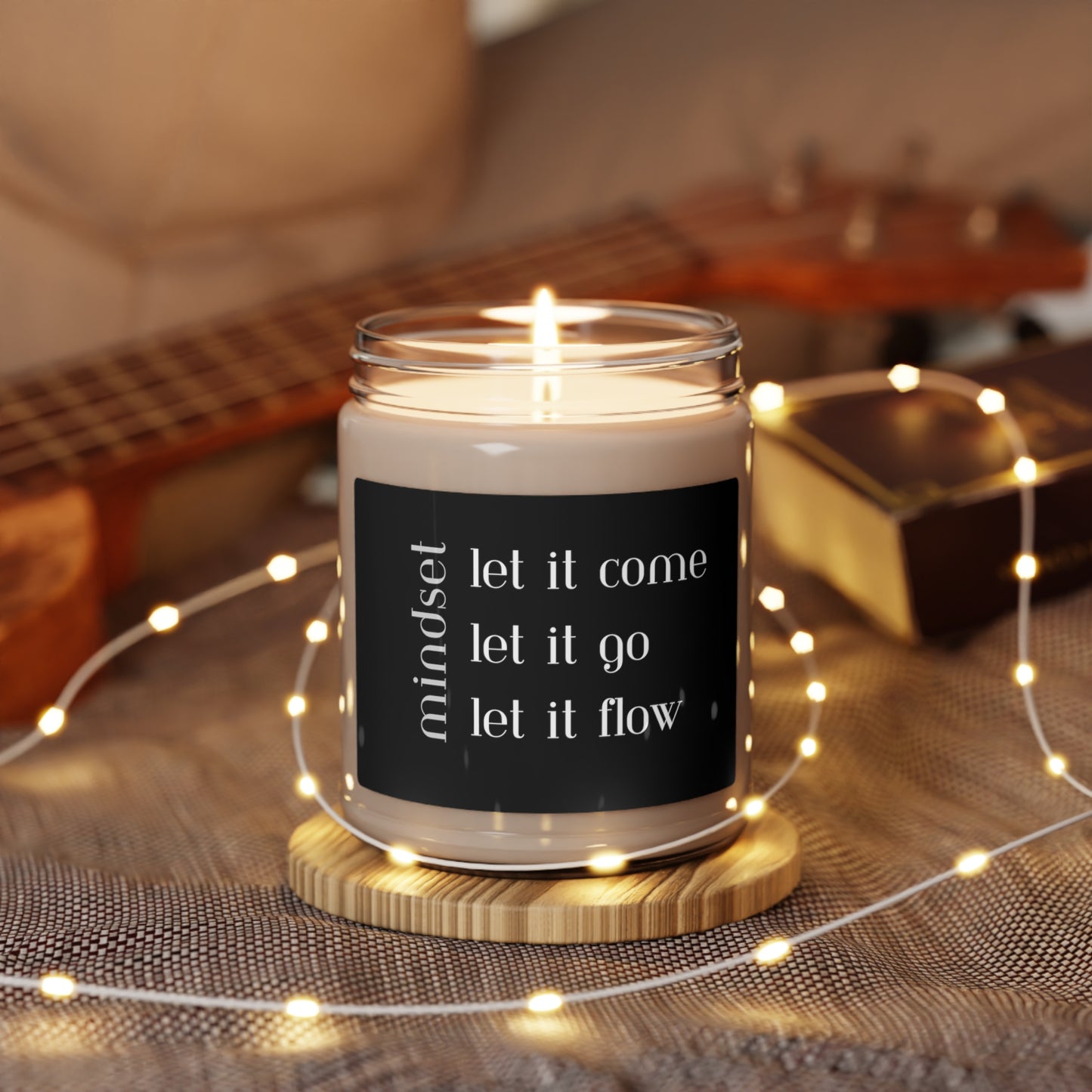 Let It-Scented Soy Candle, 9oz