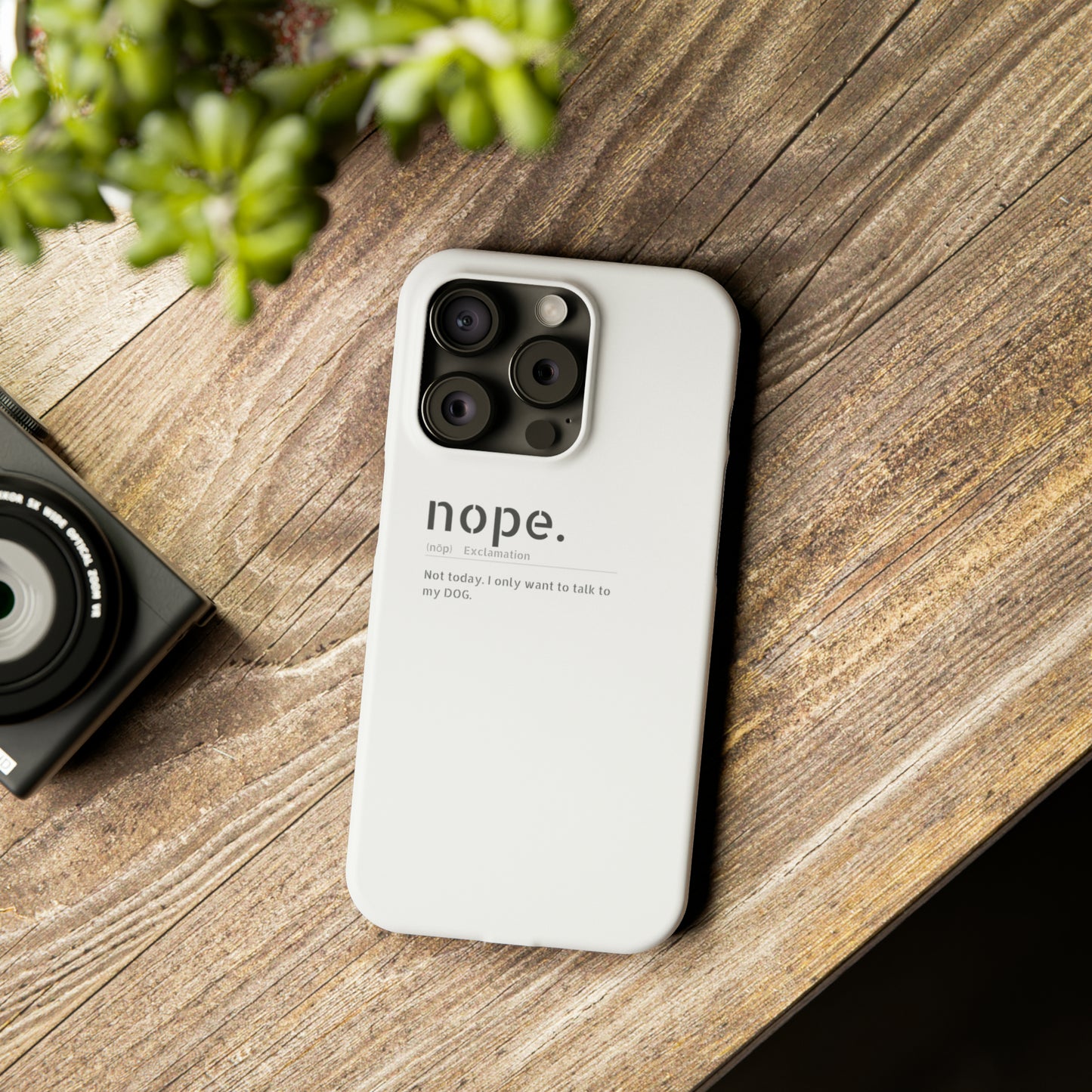 NOPE Phone Cases