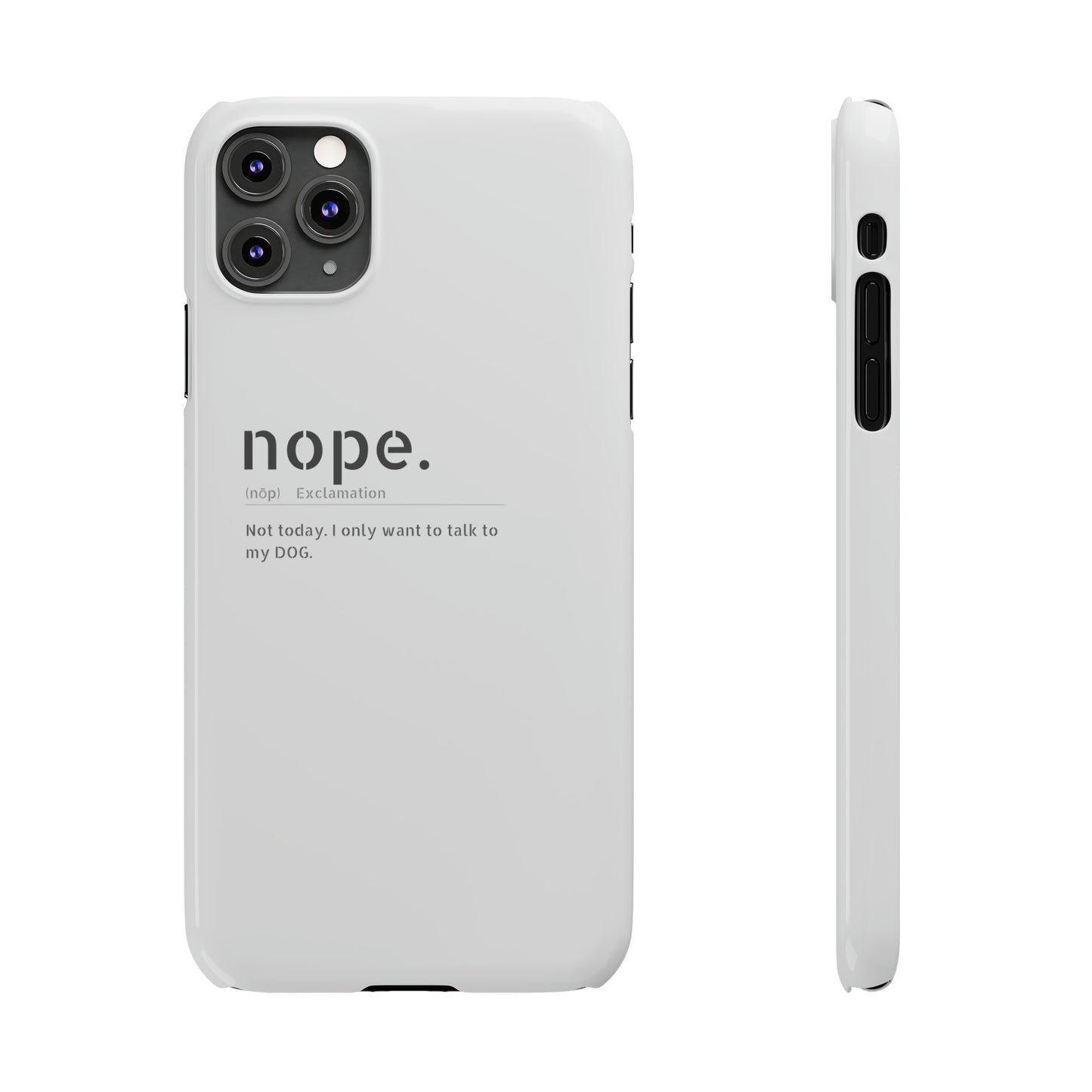 NOPE Phone Cases