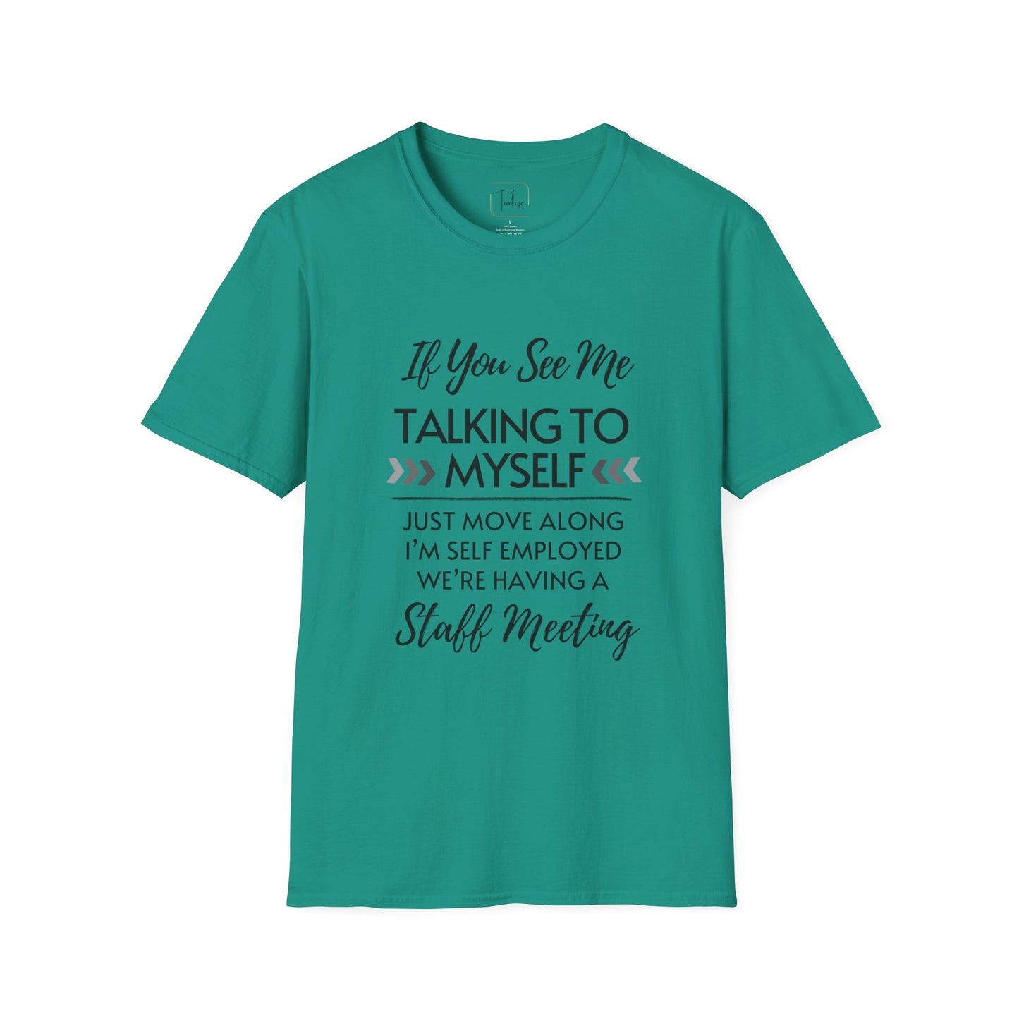 Look Away Fun Staff Meeting T-shirt