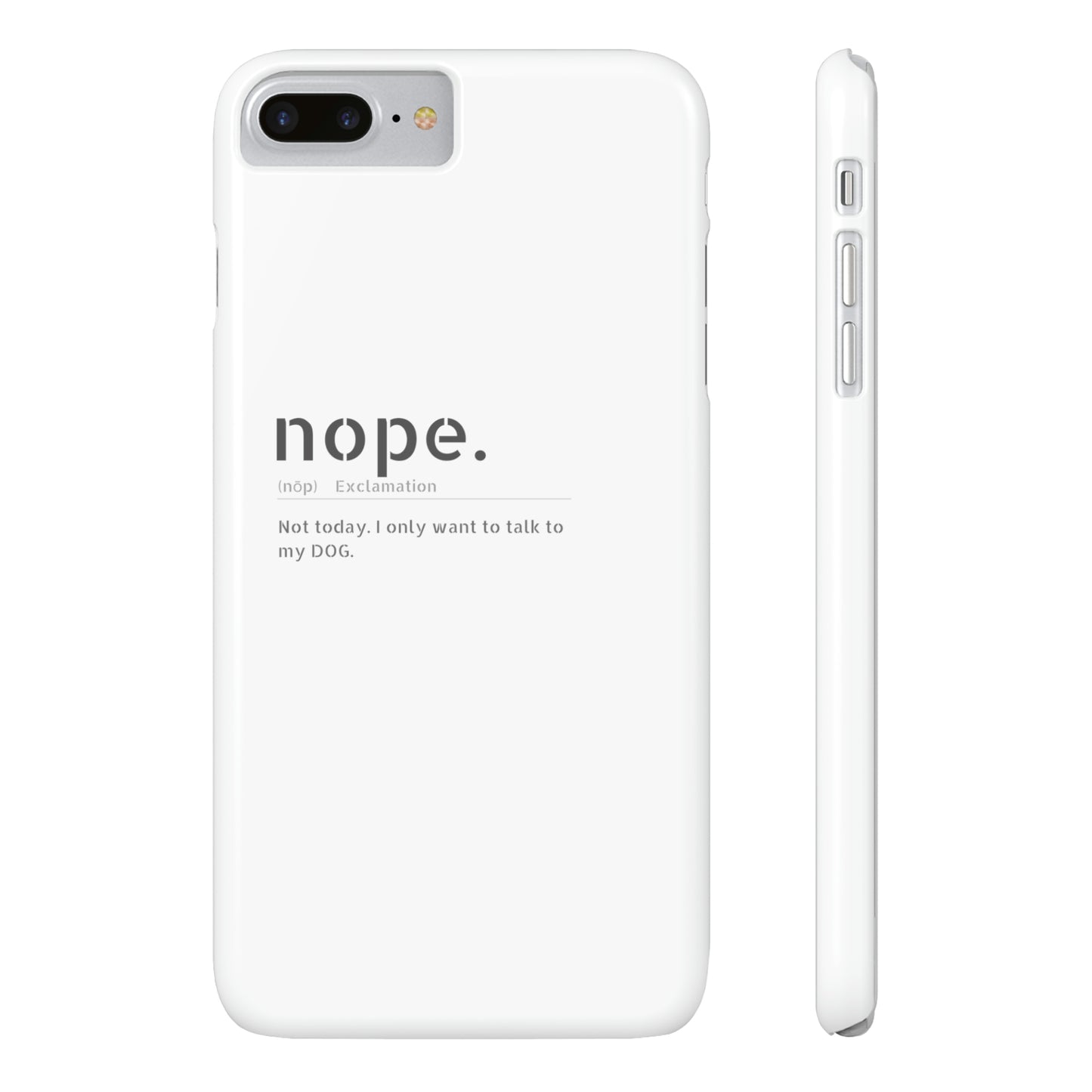 NOPE Phone Cases