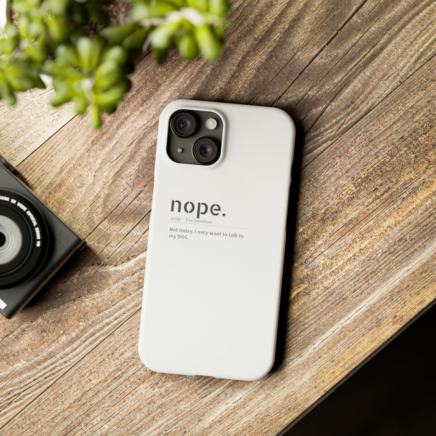 NOPE Phone Cases