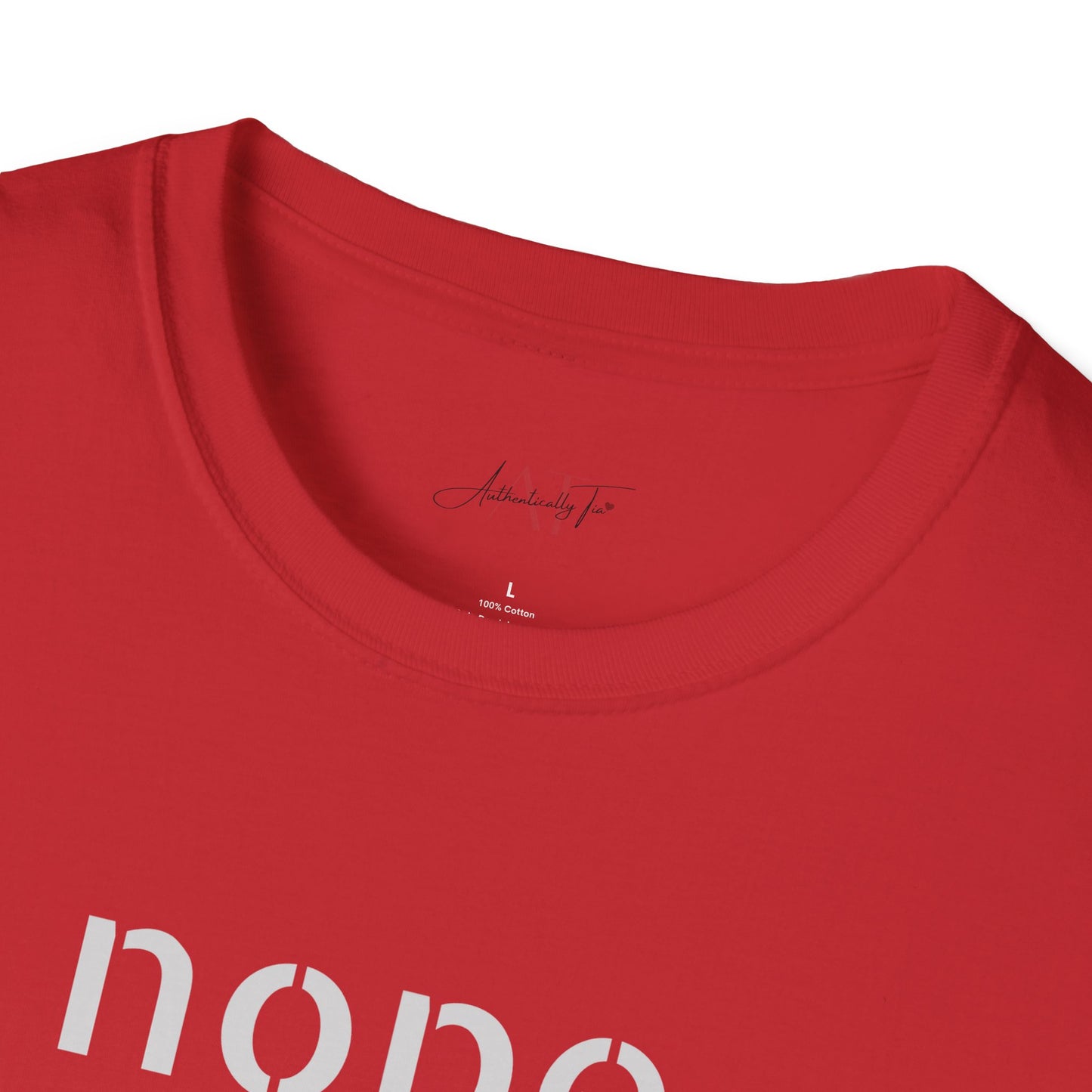 NOPE Dog - Unisex Softstyle T-Shirt