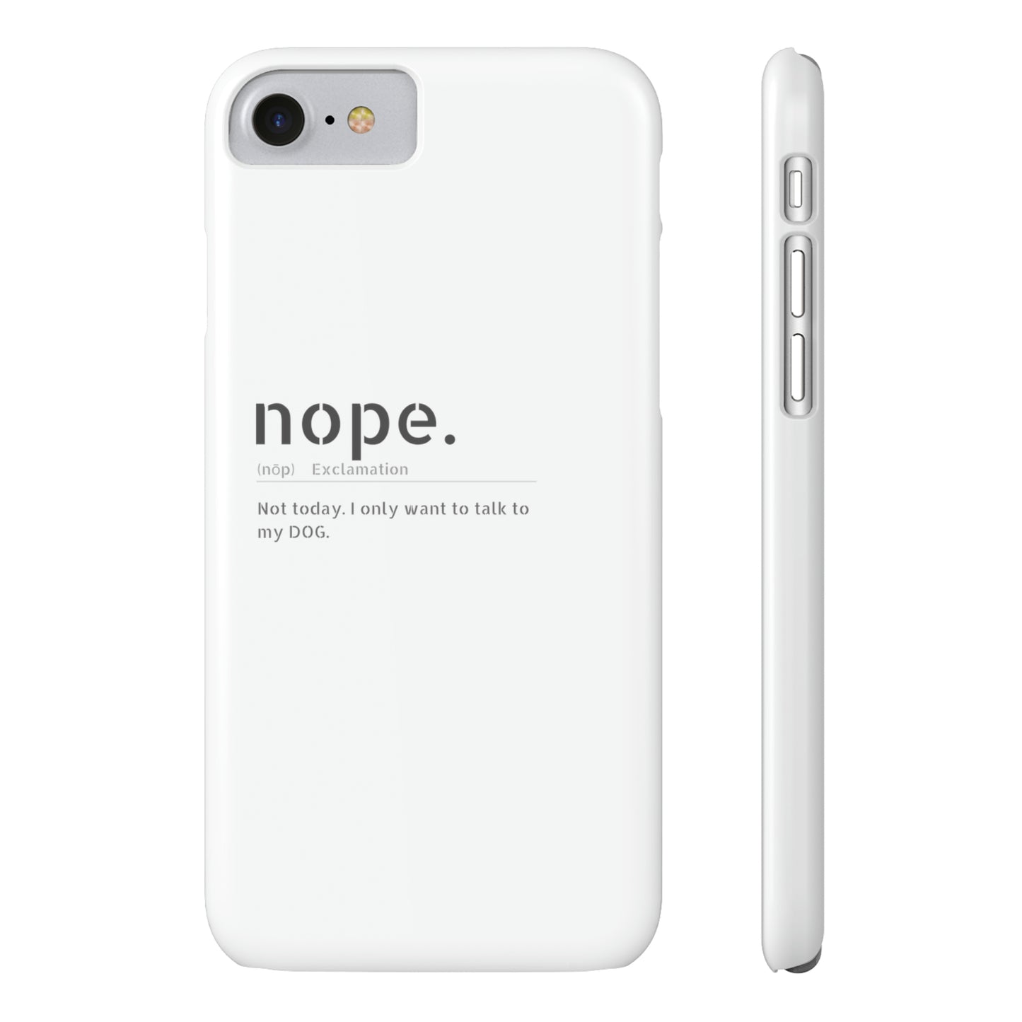 NOPE Phone Cases