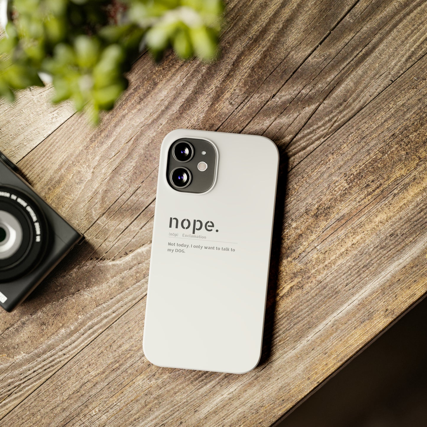 NOPE Phone Cases