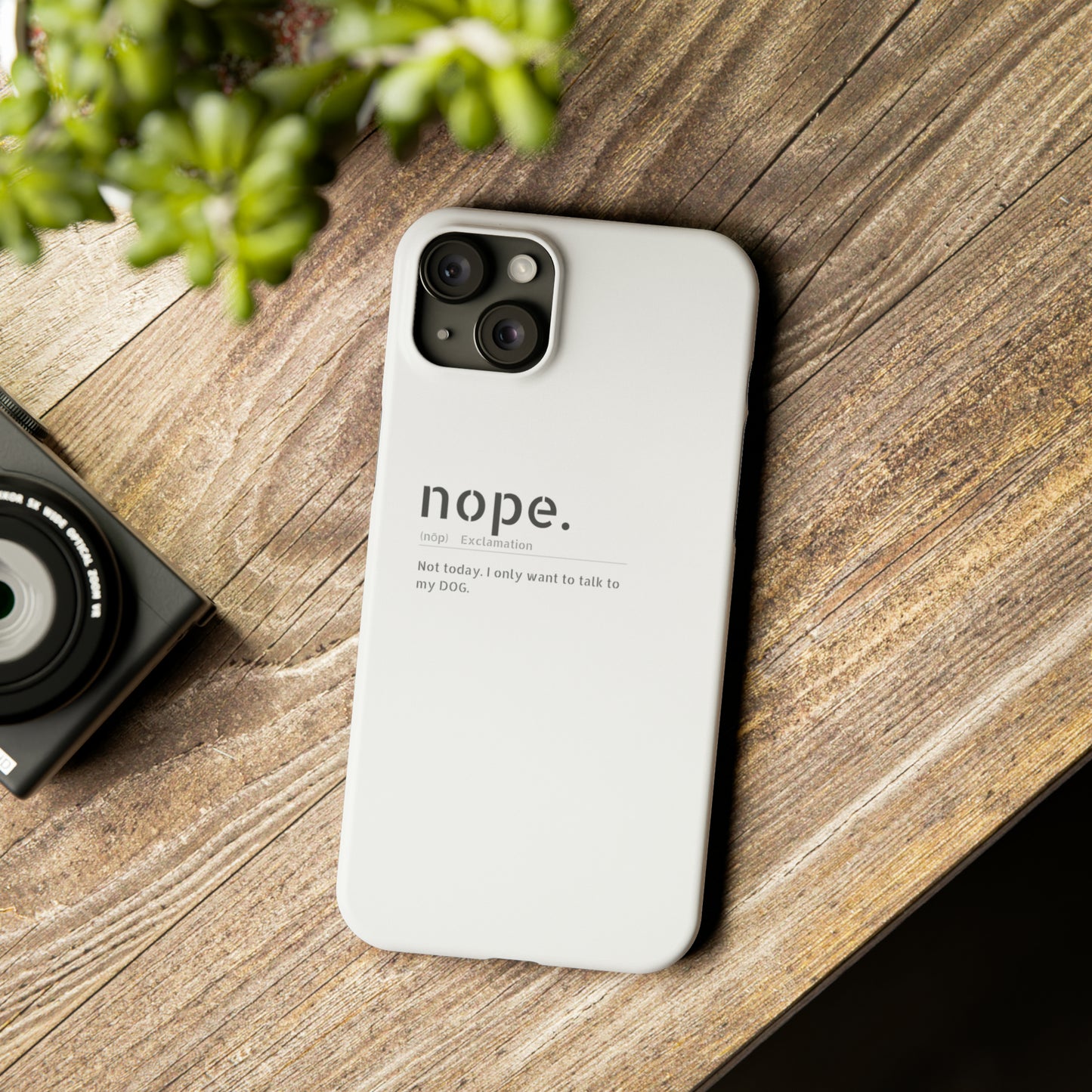 NOPE Phone Cases