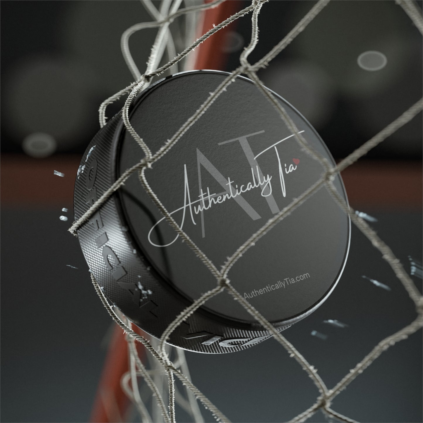 Hockey Puck - Authentically Tia