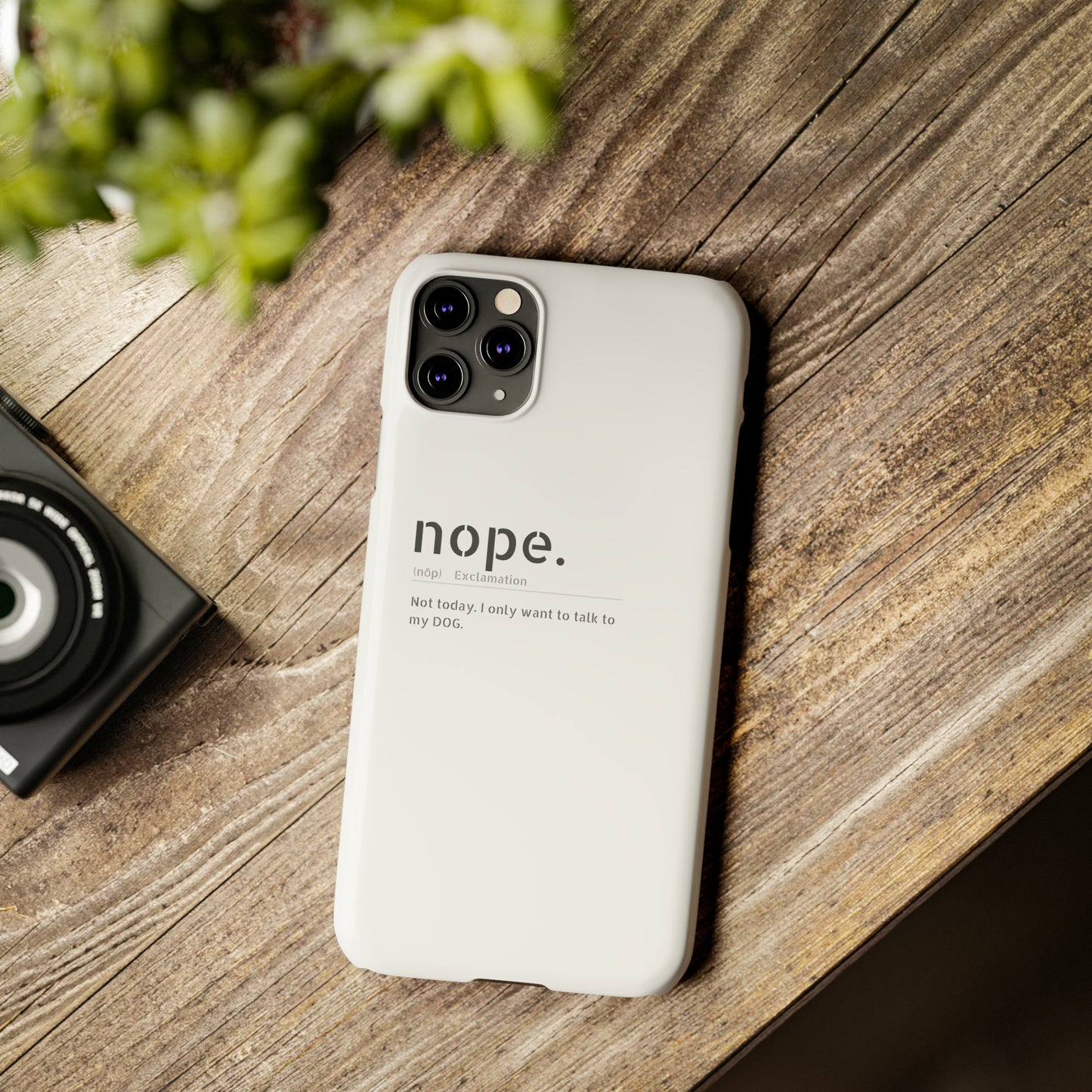 NOPE Phone Cases